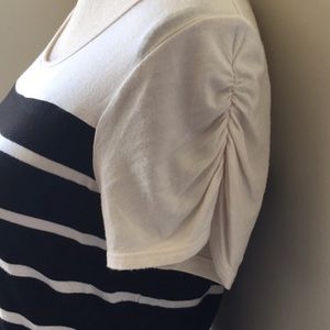 White House Black Market Striped Shirt Size Medium